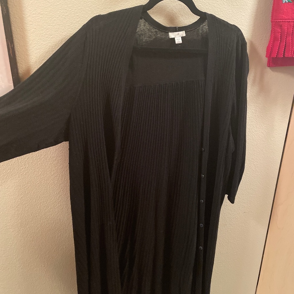 J. Jill 3/4 sleeve duster